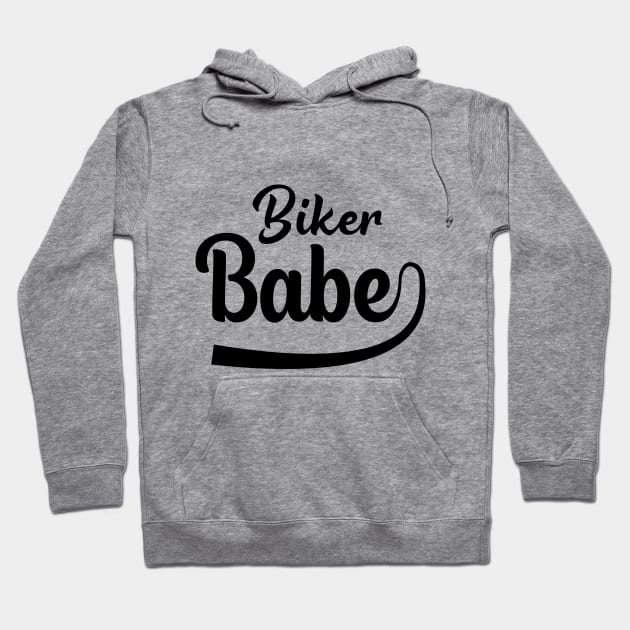 Biker Babe Hoodie by TwoUpRidingCo